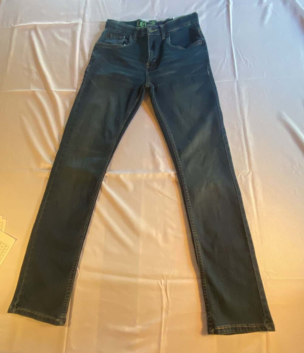 Boys Levi's 511 Slim Fit Dark Wash Denim Jeans Size 16 Reg (W28 L30)